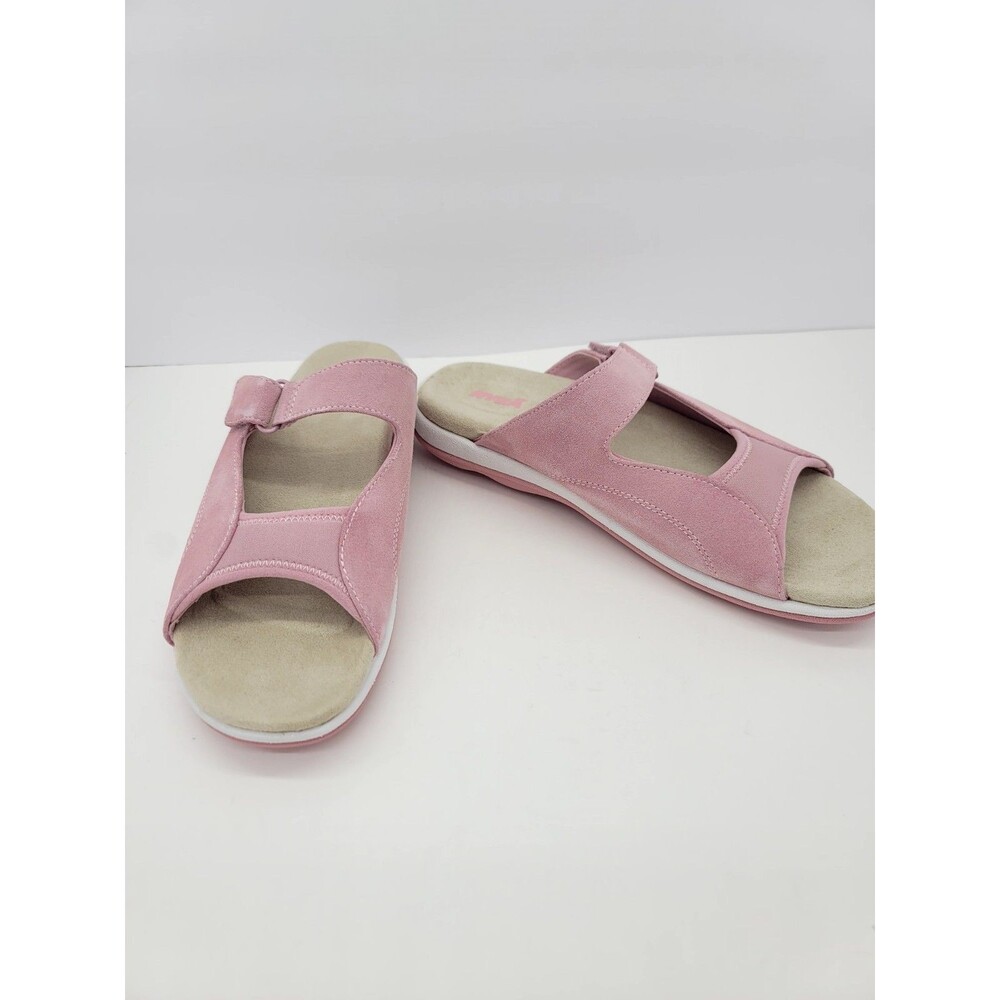 New Ryka Womens Suede Sandals Pink Size 11 Model 150289
